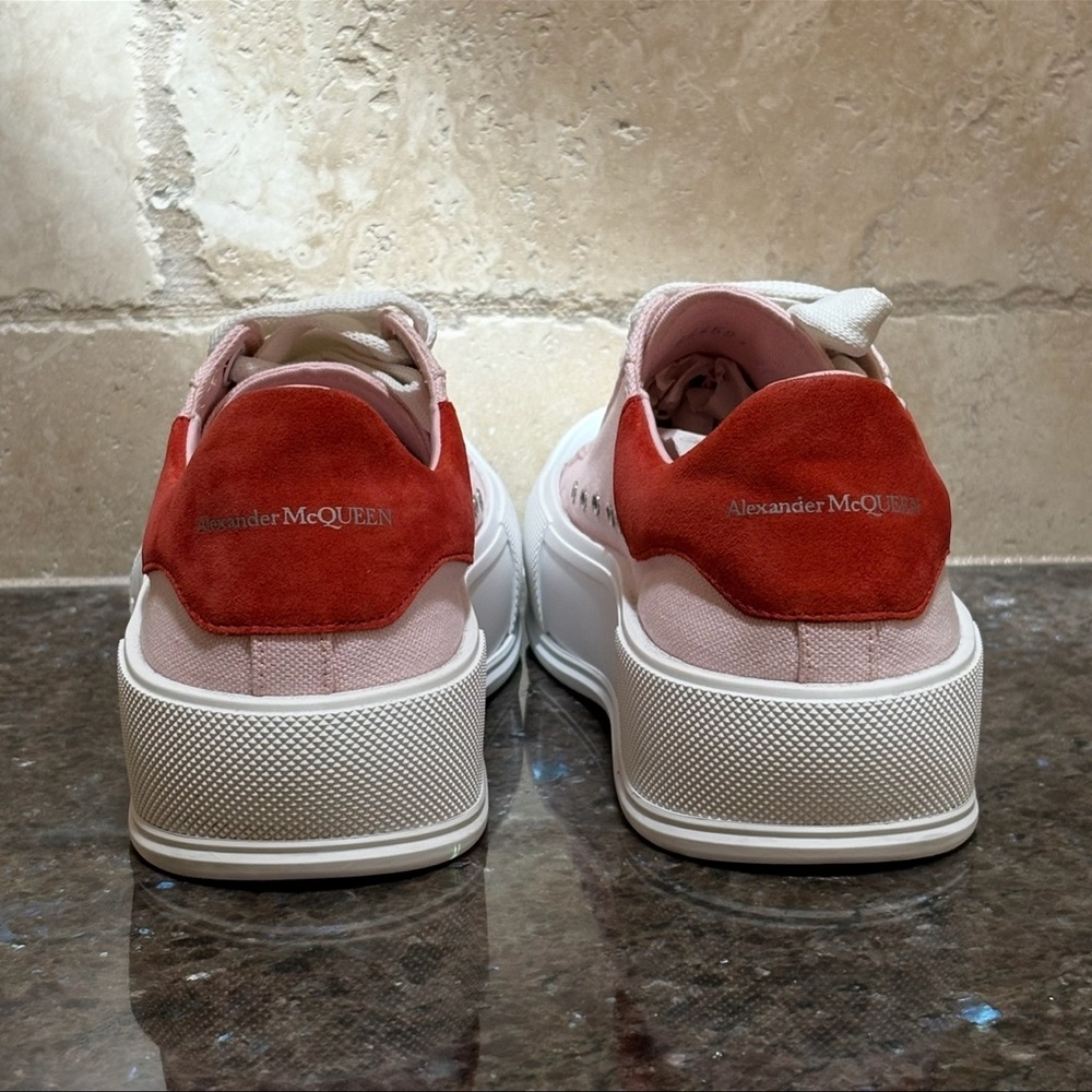 Alexander McQueen Deck Multicolor Plimsoll Sneaker - Picture 4 of 13